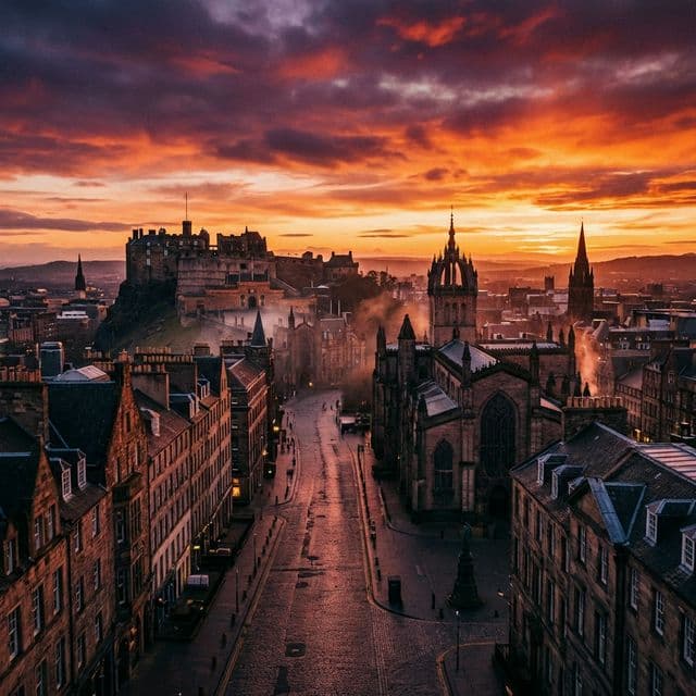 Edinburgh: Burgen, Whisky und schottischer Charme