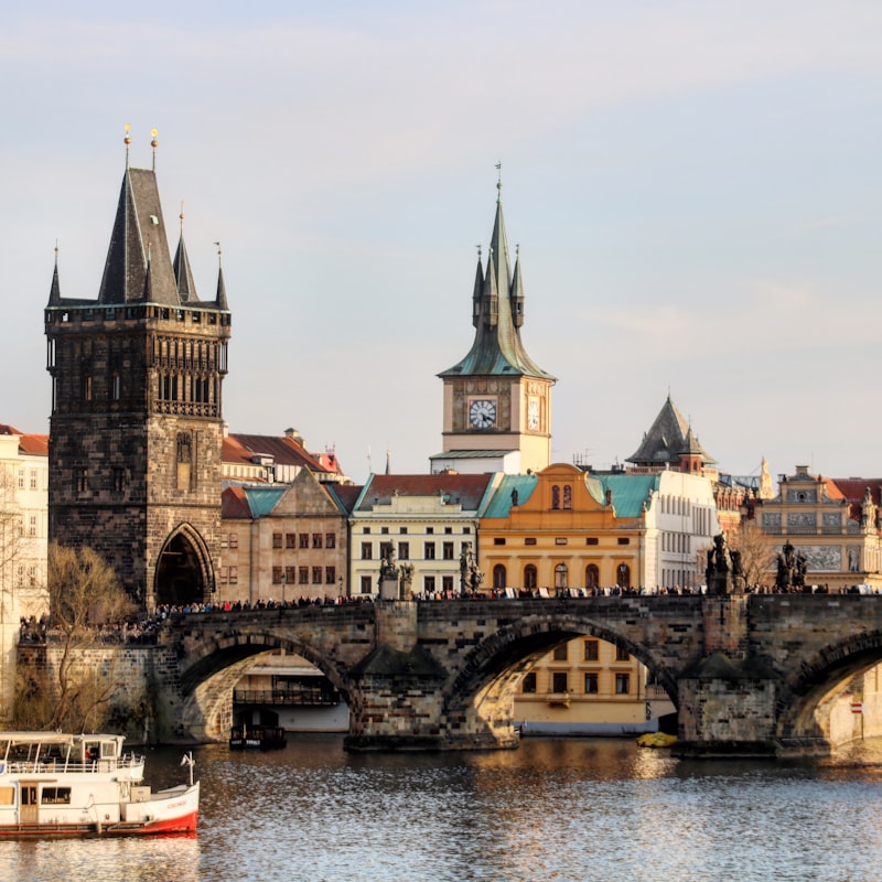 Der Altstädter Ring mit der astronomischen Uhr, Prag