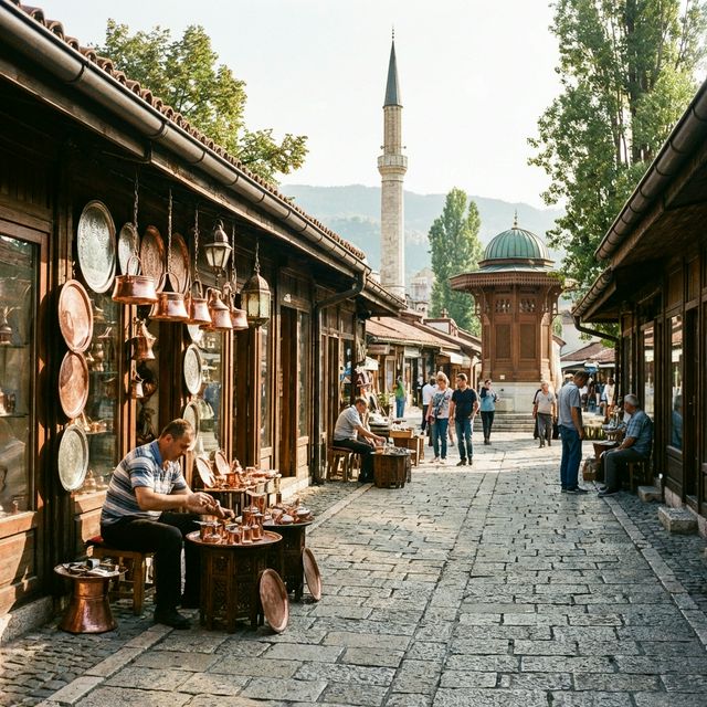 Baščaršija v Sarajevu