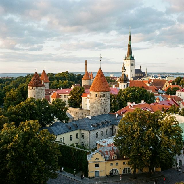 Le mura medievali di Tallinn